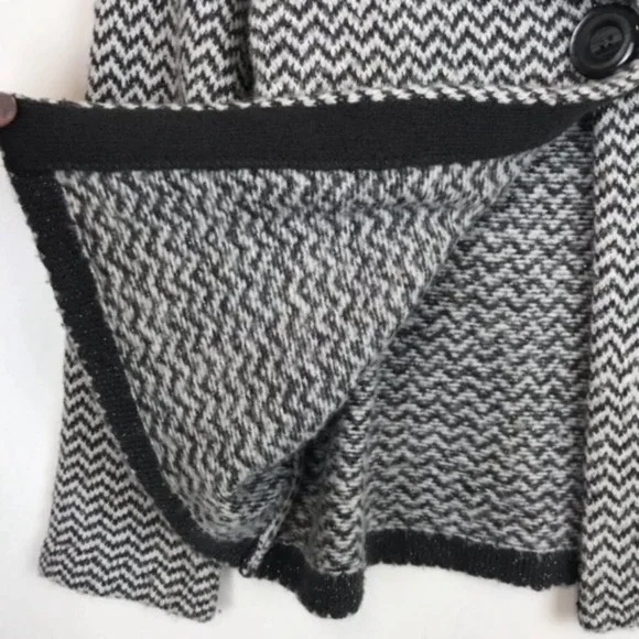 JM Collection M Wool Blend Chevron Striped Sweater - Picture 4 of 6